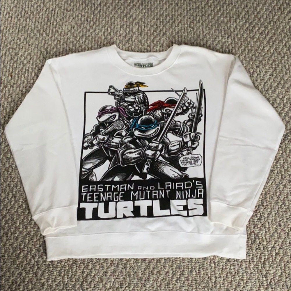 Teenage Mutant Ninja Turtles Crew Neck Sweatshirt
